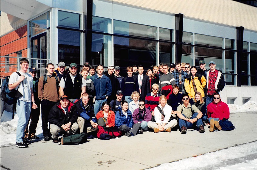 silviculture I class photo 1999