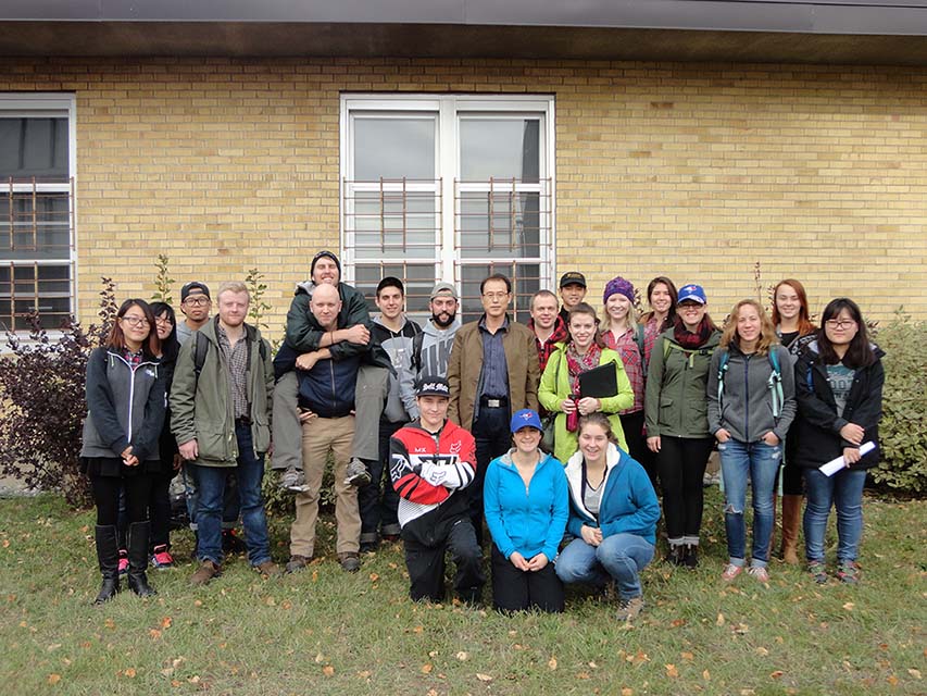 silviculture I class 2015 photo