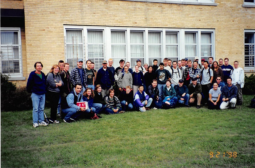 silviculture II class photo 1998